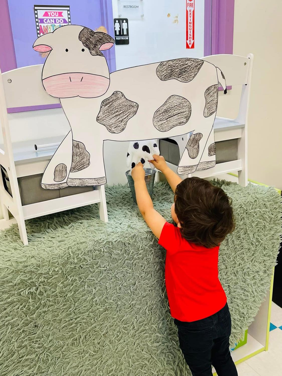 Toddler playing at Smart Beginnings Academy