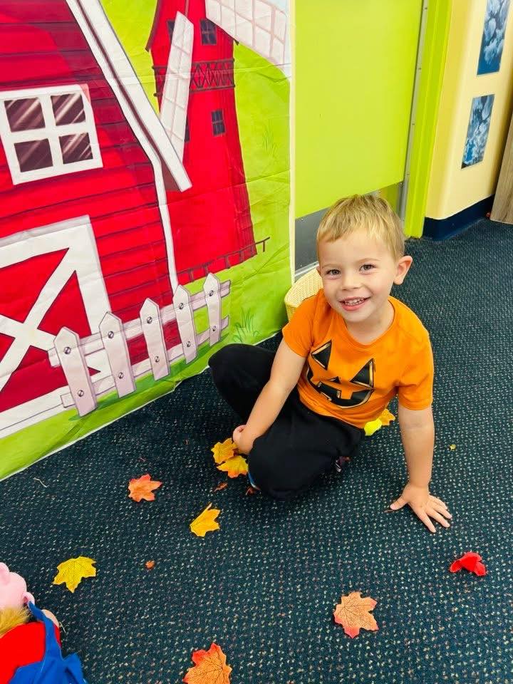 Two-year-old at Smart Beginnings Academy